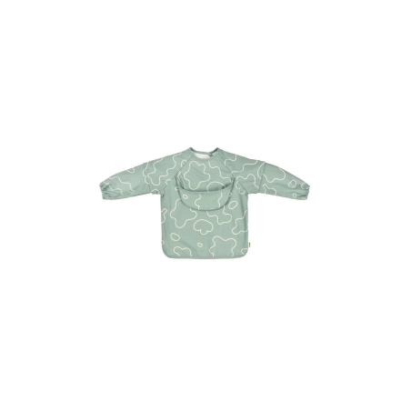 Σαλιάρα 2 in 1 Beaba Αφαιρούμενα Μανίκια Sage Green BR79261