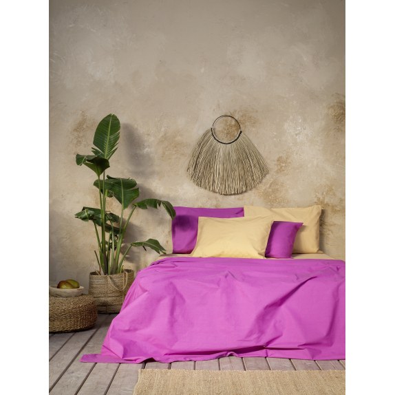 Σεντόνι Ημίδιπλο Primal - Orchid Pink - 5206482071933