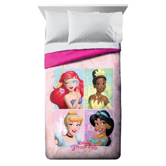 Παιδικό Πάπλωμα Μονό Disney Home Princess 46 160x240 Coral