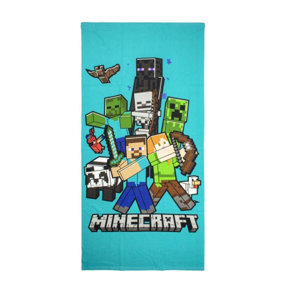 Παιδική Πετσέτα Θαλάσσης Quick Dry Mojang Minecraft 49...