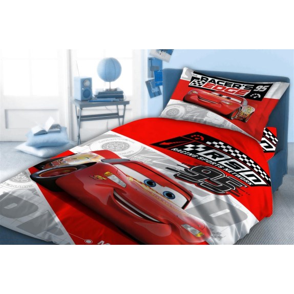 Σετ Παιδικά Σεντόνια Μονά 4 Τεμαχίων Disney Home Cars 774...