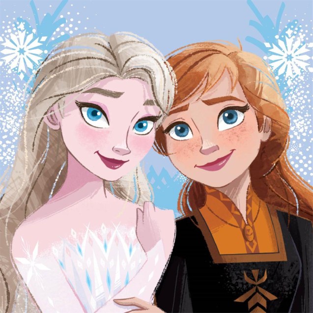 Λαβέτα Νηπιαγωγείου Disney Home Frozen 77 30x30...