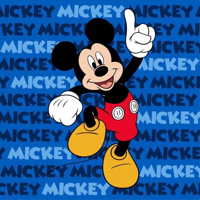 Λαβέτα Νηπιαγωγείου Disney Home Mickey 50 30x30...