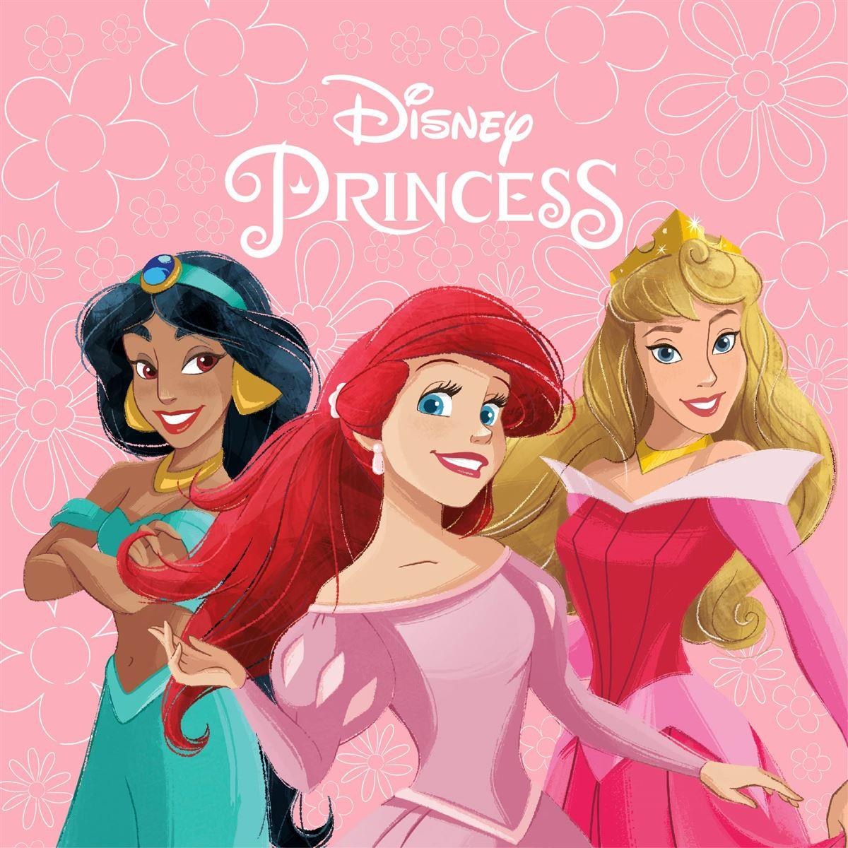 Λαβέτα Νηπιαγωγείου Disney Home Princess 80 30x30 Coral