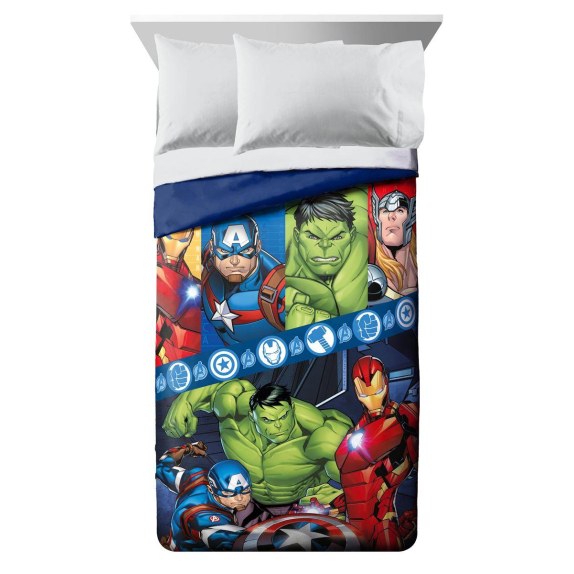 Παιδικό Πάπλωμα Μονό Marvel Avengers 47 160x240 Blue