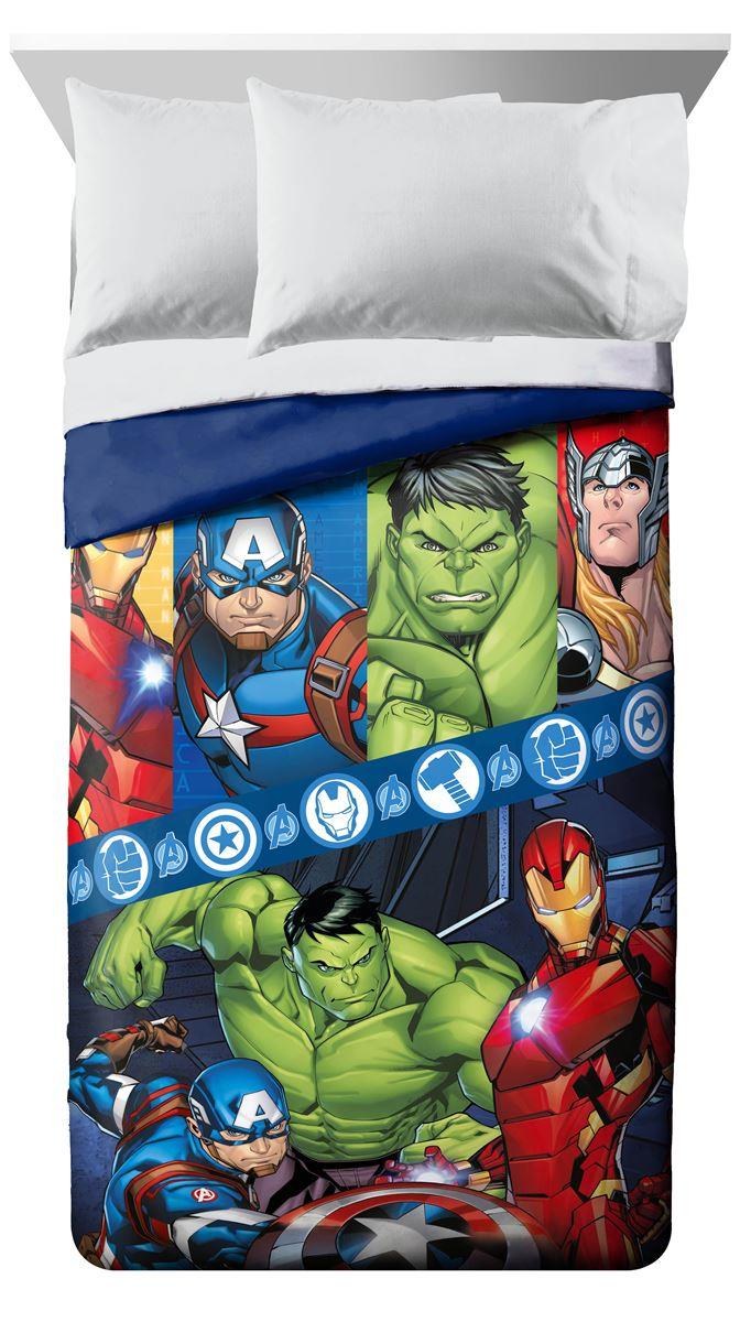 Παιδικό Πάπλωμα Μονό Marvel Avengers 47 160x240 Blue