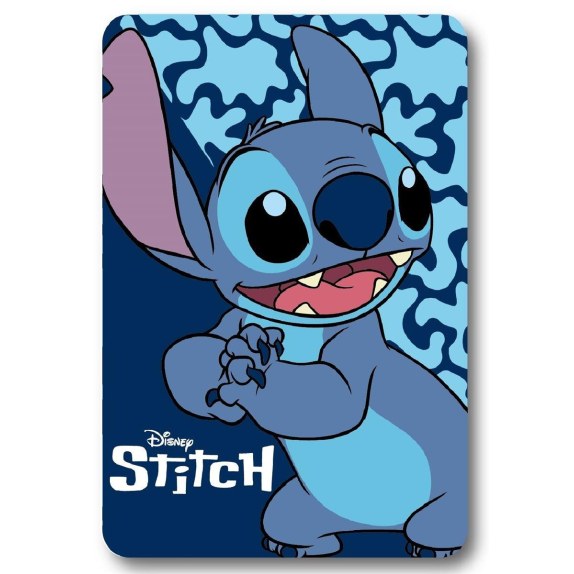 Κουβέρτα Fleece Κούνιας Disney Home Stitch 26 100x140 Blue