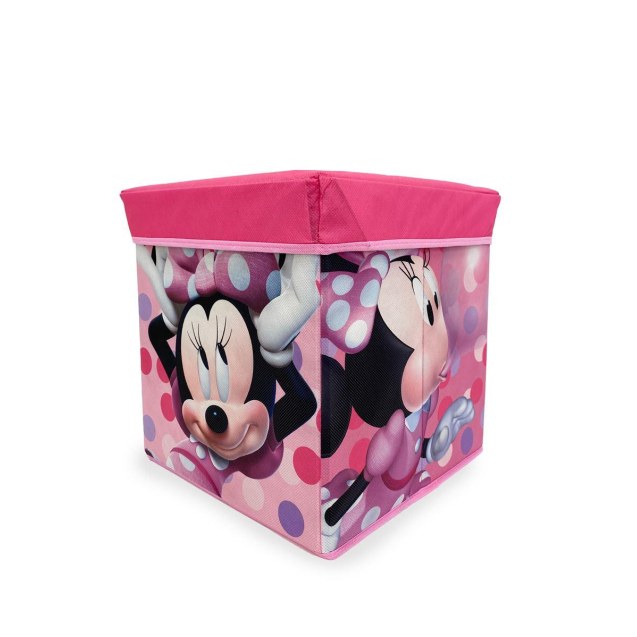Κουτί-Σκαμπό Disney Home Minnie 07 30x30X30 Pink