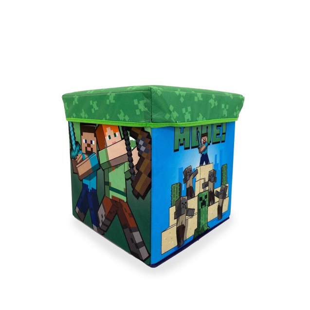 Κουτί-Σκαμπό Mojang Minecraft 28 30x30X30 Green