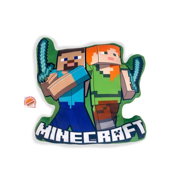 Μαξιλάρι 3D Mojang Minecraft 18 40 cm Green