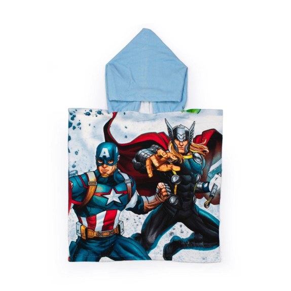 Παιδικό Πόντσο Θαλάσσης Quick Dry Marvel Avengers 40...