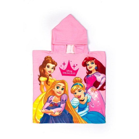 Παιδικό Πόντσο Θαλάσσης Quick Dry Disney Home Princess 08...