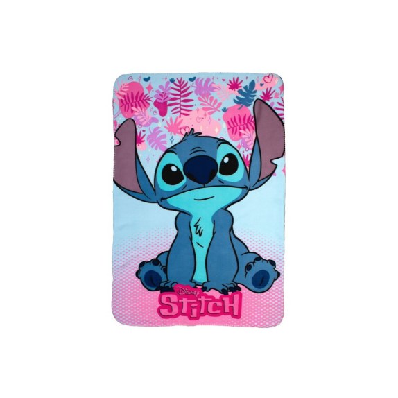 Κουβέρτα Fleece Κούνιας Disney Home Stitch 68 100x140 Ice...