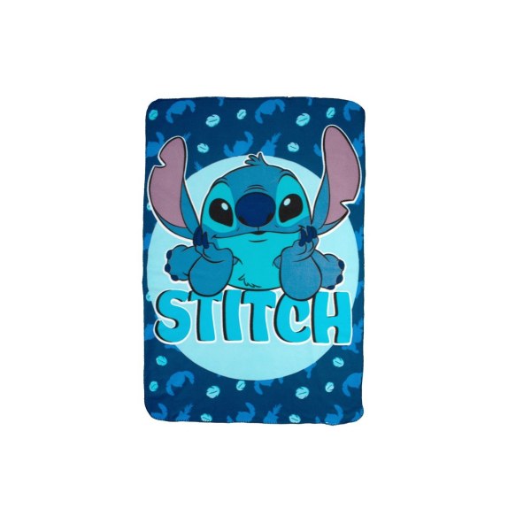 Κουβέρτα Fleece Κούνιας Disney Home Stitch 18 100x140 Blue