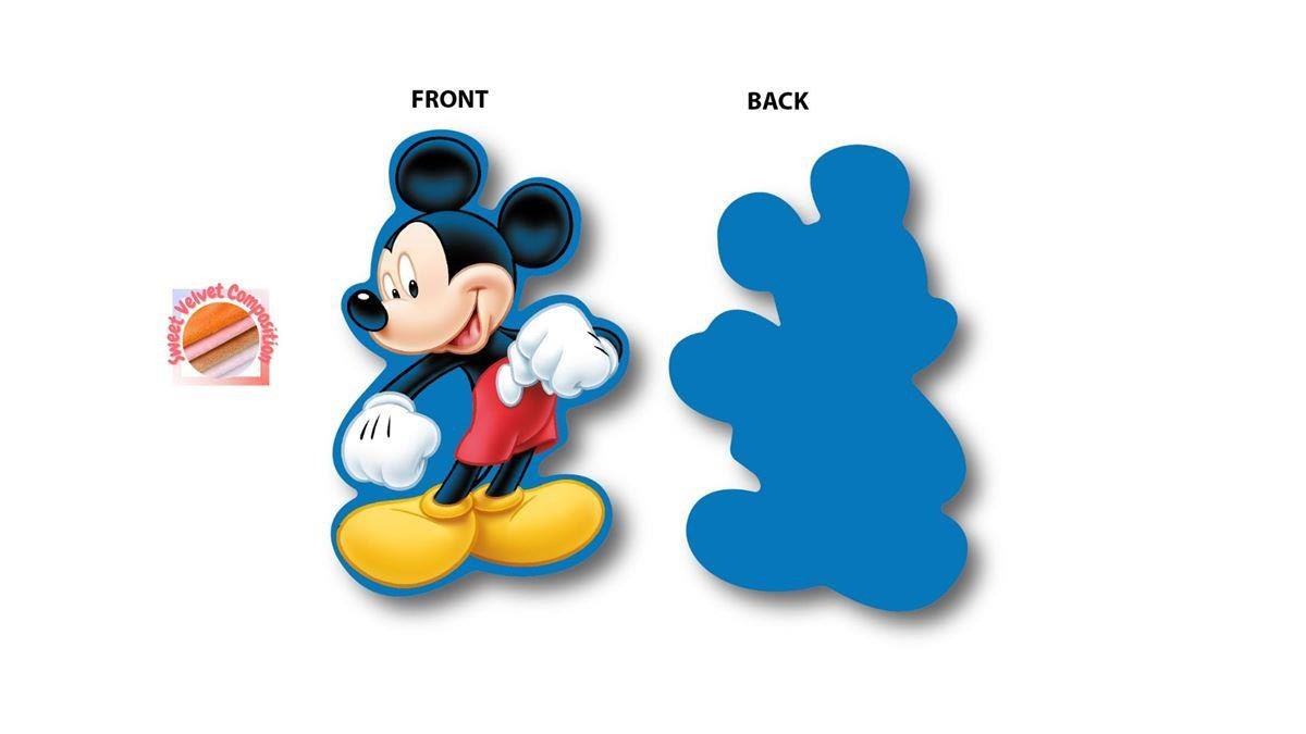 Mini Μαξιλάρι 3D Disney Home Mickey 440 15 cm Blue
