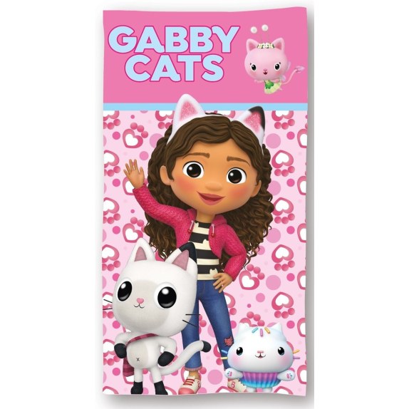 Παιδική Πετσέτα Θαλάσσης Quick Dry DreamWorks Gabby's...