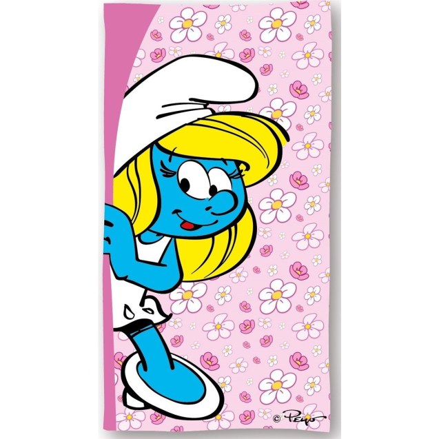Παιδική Πετσέτα Θαλάσσης Quick Dry Peyo Smurfs...