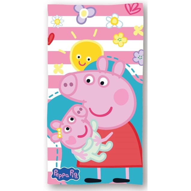 Παιδική Πετσέτα Θαλάσσης Quick Dry Hasbro Peppa...