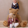 Λούτρινο Αρκουδάκι Childhome 76cm BR75578