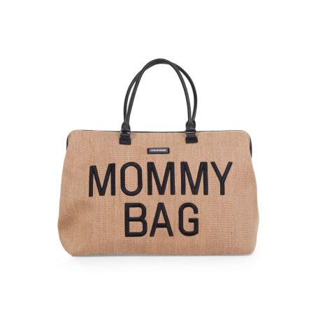 Τσάντα Αλλαγής ChildHome Mommy Bag Large Raffia BR77379