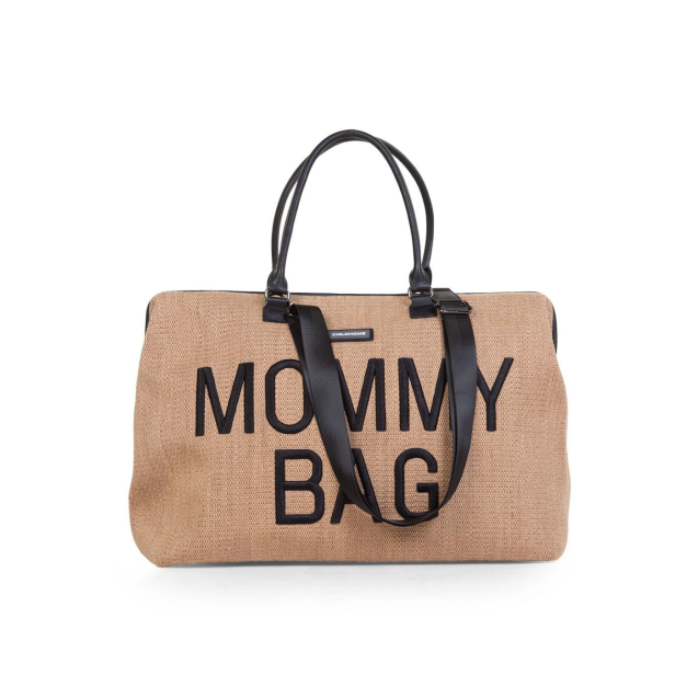 Τσάντα Αλλαγής ChildHome Mommy Bag Large Raffia...