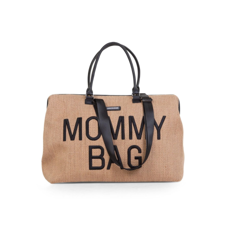 Τσάντα Αλλαγής ChildHome Mommy Bag Large Raffia BR77379