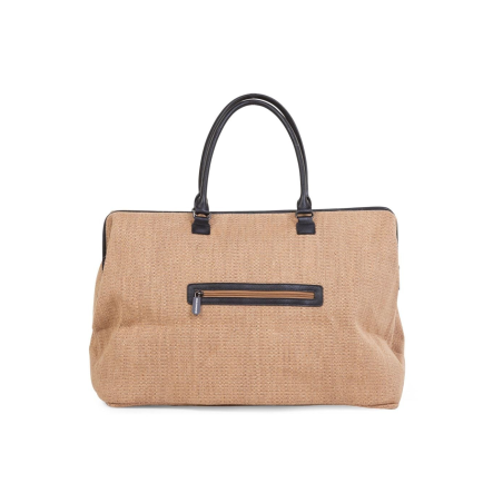 Τσάντα Αλλαγής ChildHome Mommy Bag Large Raffia BR77379