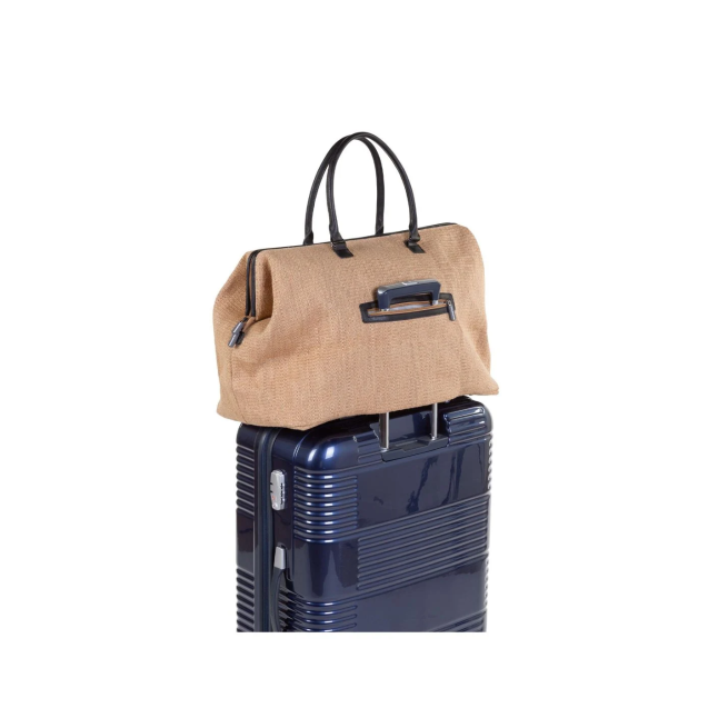 Τσάντα Αλλαγής ChildHome Mommy Bag Large Raffia...