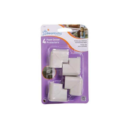 Προστατευτικά Γωνιών Foam 4τμχ Grey DreamBaby BR75165