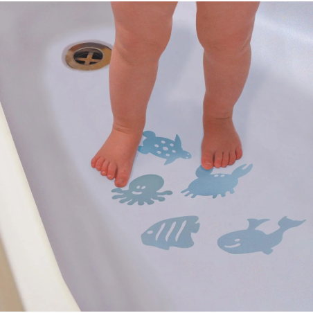 Αντιολισθητικά Πατάκια Μπάνιου DreamBaby Με Ένδειξη Θερμότητας 10τεμ. BR78588