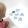 Αντιολισθητικά Πατάκια Μπάνιου DreamBaby Με Ένδειξη Θερμότητας 10τεμ. BR78588