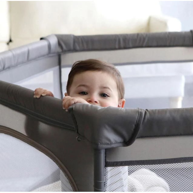 Πάρκο DreamBaby Υφασμάτινο Εξάγωνο Taupe BR79496