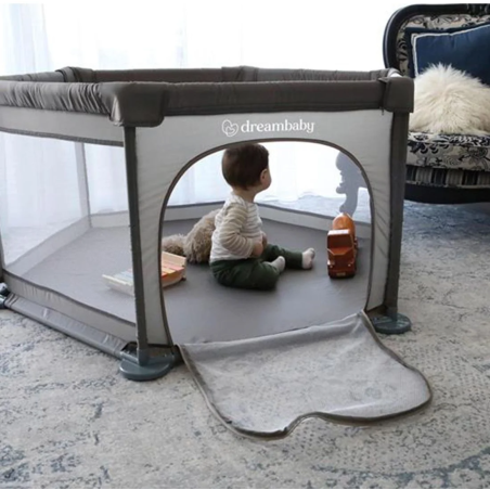 Πάρκο DreamBaby Υφασμάτινο Εξάγωνο Taupe BR79496