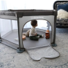 Πάρκο DreamBaby Υφασμάτινο Εξάγωνο Taupe BR79496