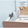 Ανεμιστήρας DreamBaby Mini Φορητός Με Προστατευτικό Κάλυμμα Grey BR78586