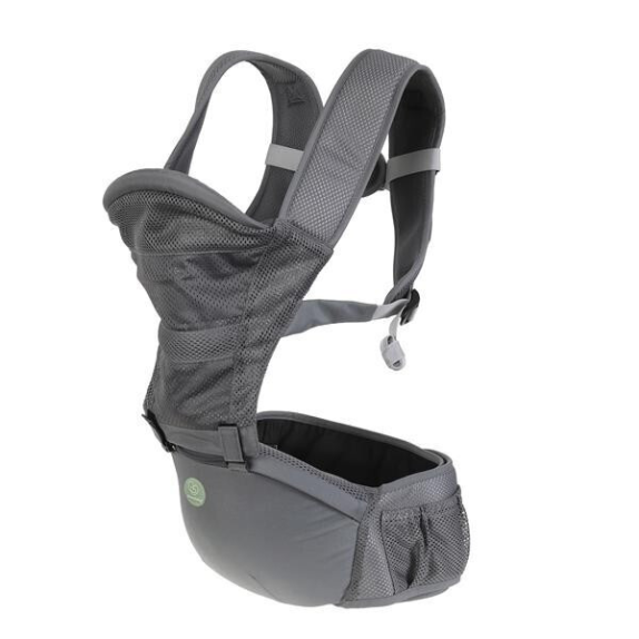 Μάρσιπος DreamBaby Elevate Με Κάθισμα Hip 5 Θέσεων Grey...