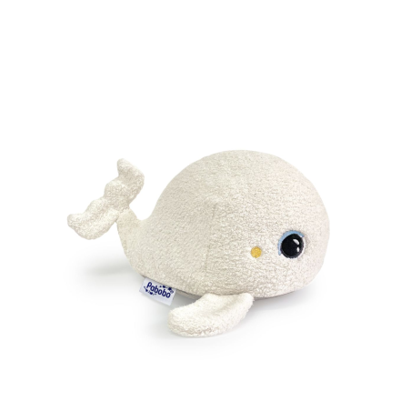 Φωτάκι Νυκτός Με Ήχους Pabobo Beluga Whale White BR77333