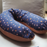 Μαξιλάρι Θηλασμού Candide Caramel Blue Flowers BR77813