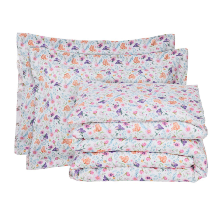 Σετ Σεντόνια Υπέρδιπλα 4 Τεμαχίων Das Home 1723 Multi-Color 240x260