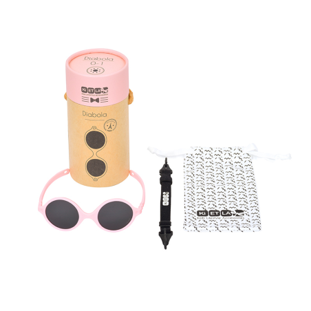 Γυαλιά Ηλίου KiETLA Diabola Blush Pink 0-1 ετών D1SUNBLUSH