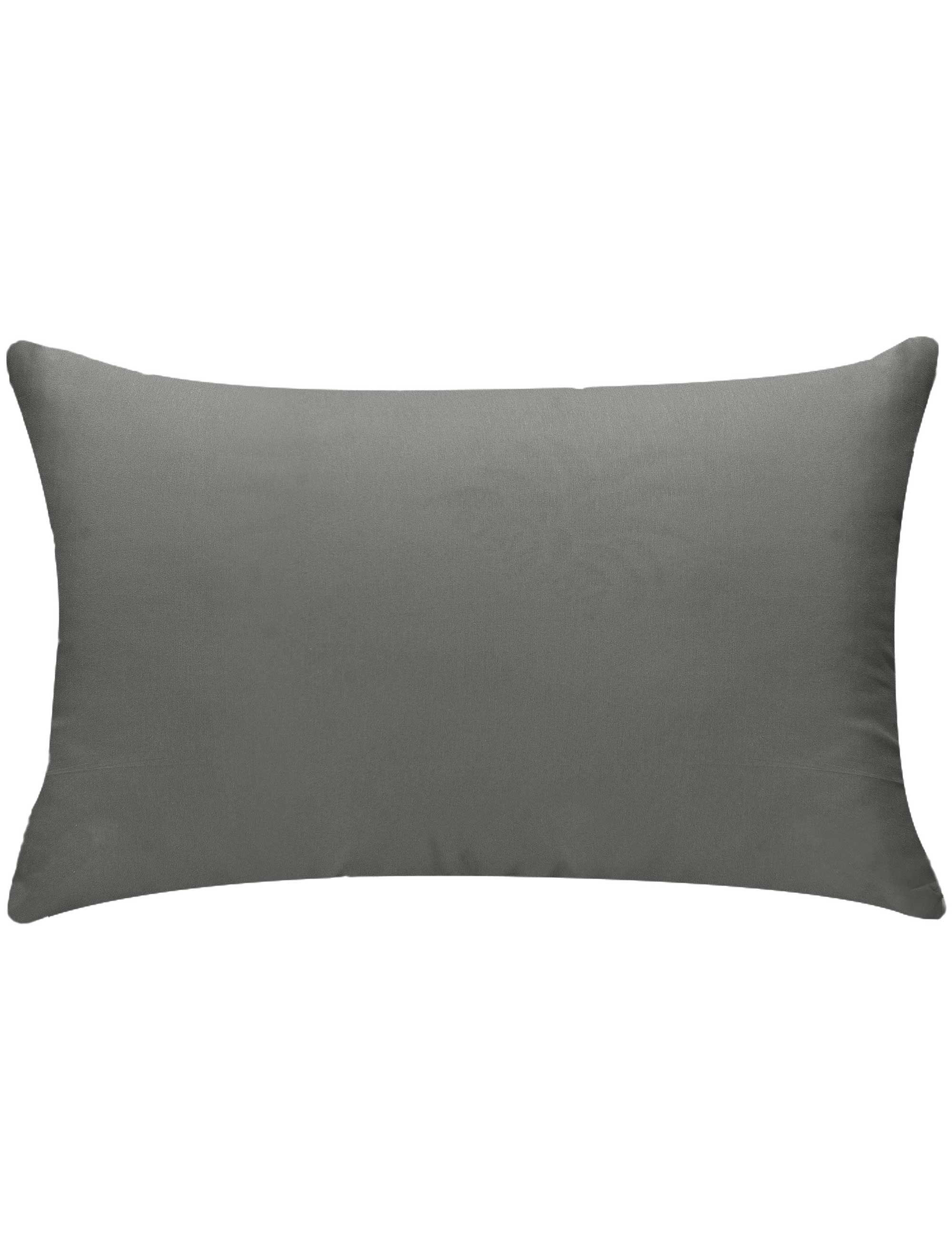 Σετ Μαξιλαροθήκες 2 Τεμαχίων Madi Sleek Grey Γκρι 50x70