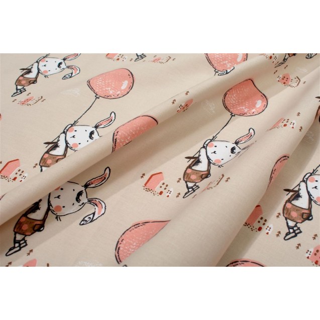 Σεντονάκι Λίκνου bebe Floating Bunny 714 80x110...