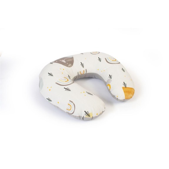Μαξιλάρι Θηλασμού Dimcol Rainbow 01 60x50x15 White-Grey
