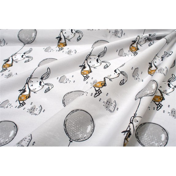 Πάνα Χασέ Dimcol Floating Bunny 715 80x80 Grey