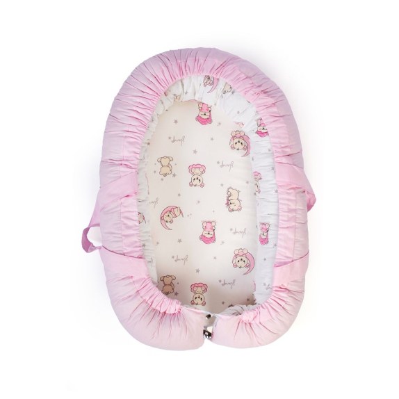 Φωλιά Ύπνου Dimcol Bear's Nest 04 85x60x15 White-Pink