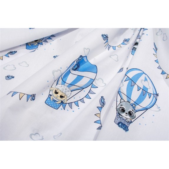 Πάνα Χασέ Dimcol The Floating Zoo 596 80x80 White-Blue