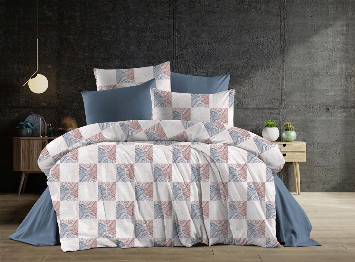 Σετ Σεντόνια King Size 4 Τεμαχίων Dimcol Κλεοπάτρα 610 