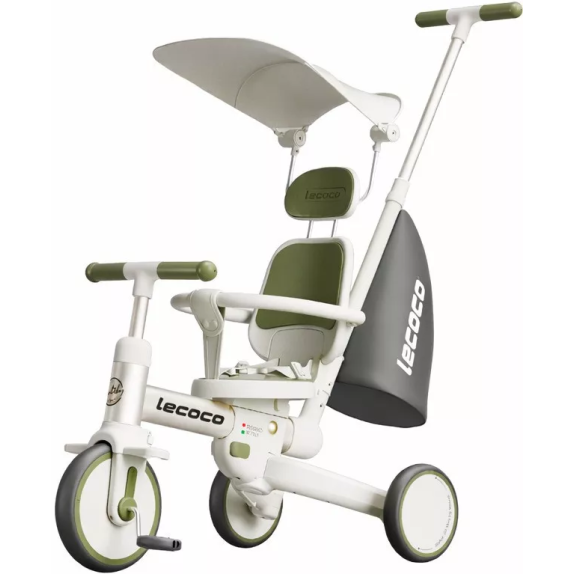 Τρίκυκλο Πολυλειτουργικό Lecoco C-walker S3 max-g Πράσινο...