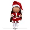 Κούκλα Nines D'Onil  Mia Xmas Με Κόκκινο Κόρεμα Σε Θήκη NDO-3422