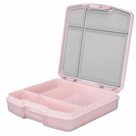 Δοχείο Φαγητού Ubbi Bento Με 4 Χωρίσματα Blush Pink UB-10350
